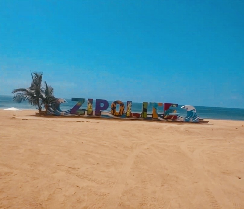 Beautiful beach at Zipolite